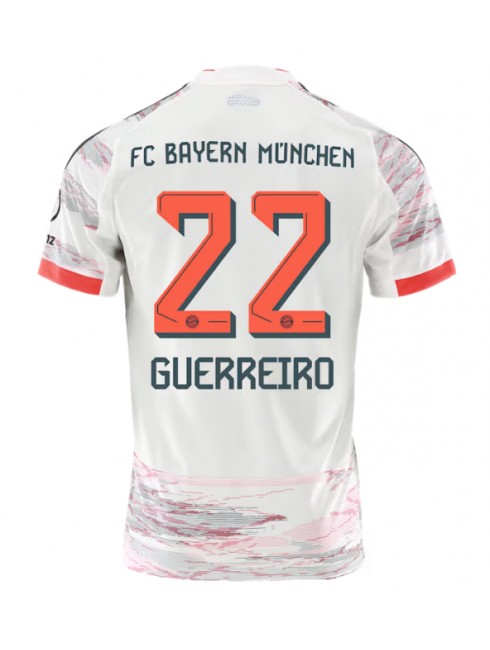 Bayern Munich Raphael Guerreiro #22 Auswärtstrikot 2025-26 Kurzarm Bayern Munich Raphael Guerreiro #22 Auswärtstrikot 2025-26 Kurzarm